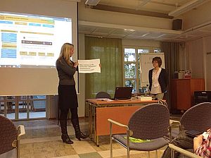 Projektikoordinaattori Kristina Kemi kerää palautetta ja käyttökokemuksia Ekistä työntekijöiltä ja työpaikkaohjaajilta. Projektikoordinaattori Kristina Kemi kerää palautetta ja käyttökokemuksia Ekistä työntekijöiltä ja työpaikkaohjaajilta.