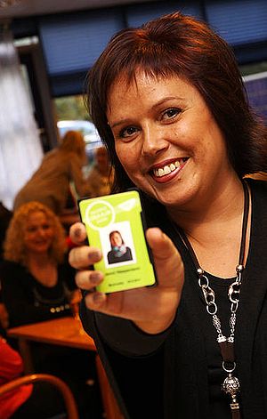 Sairaalahuoltaja Jenni Haapaniemi. Sairaalahuoltaja Jenni Haapaniemi.