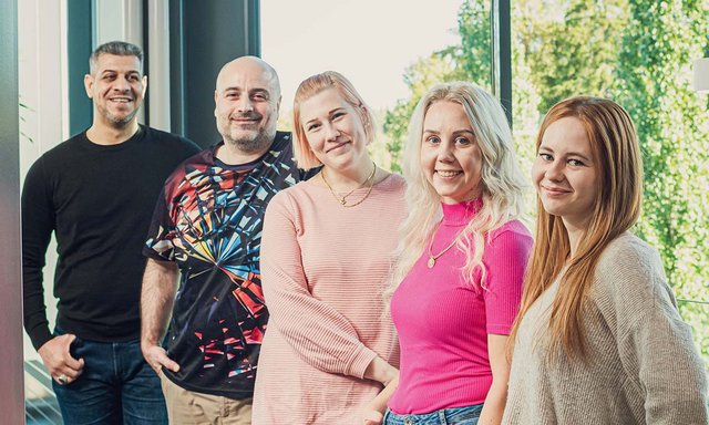 Opiskelijoiden ryhmäkuva