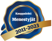 Kauppalehti Menestyjä 2011-2023 - sininen sinetti.