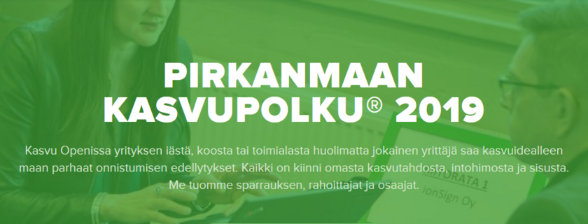 Pirkanmaan Kasvupolku kasvuhakuisille yrityksille Pirkanmaan Kasvupolku