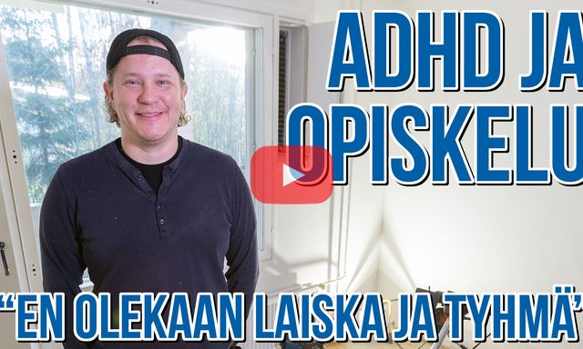 Petja Hovi - ADHD ja opiskelu