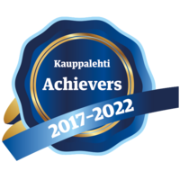 Blue Kauppalehti Achievers 2017-2022 logo.