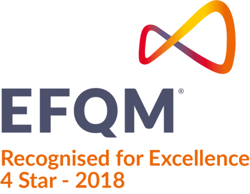 Neljän tähden EFQM-tunnustus EFQM-laatutunnustus