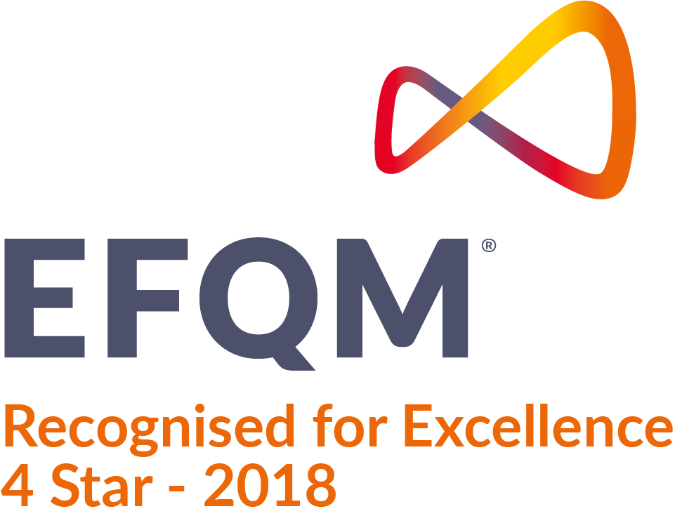 EFQM Recognised for Excellence Four Stars level EFQM Recognised for Excellence Four Stars level