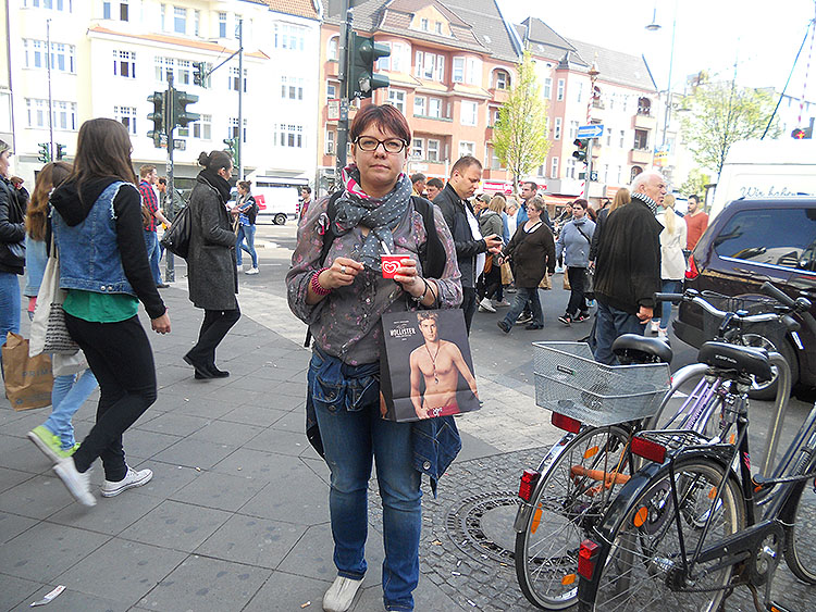 Vapaa-ajalla Johanna ehti piipahtaa mm. Berliinissä. Kuva: Johanna Vierula.